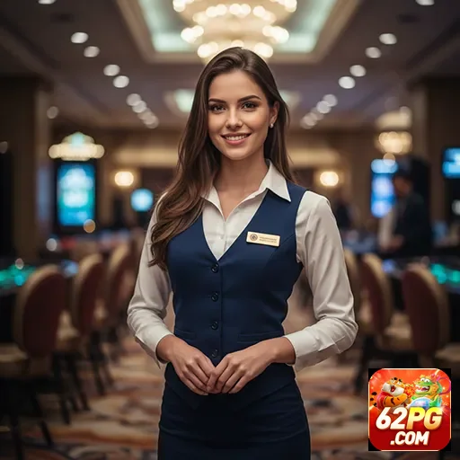 Jogadores aproveitando promoções no cassino 62pg