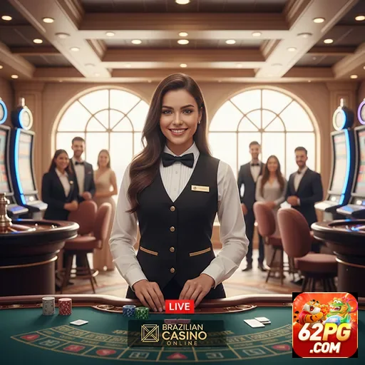 Jogadores competindo em torneios VIP da 62pg